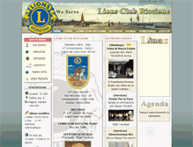 Tablet Screenshot of lionsriccione.it